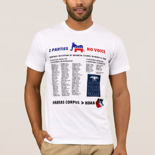 T-shirt Loi d'autorisation de défense nationale de Ndaa