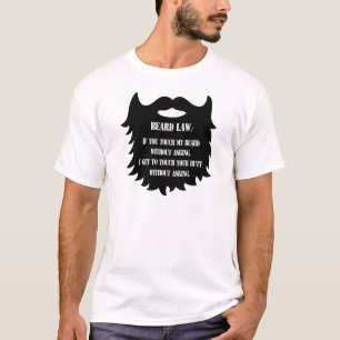 T-shirt Loi de barbe