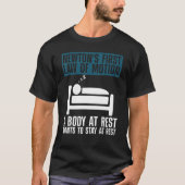 T-shirt Loi du cool Newton pour les hommes femmes Nerdy Sc (Devant)