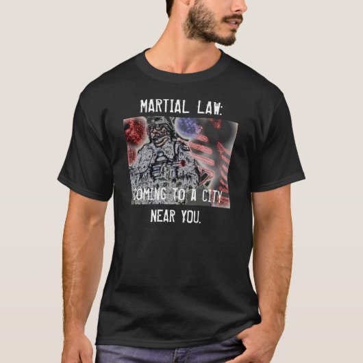 T-SHIRT LOI MARTIALE (Devant)