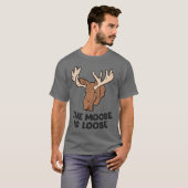 T-shirt L'Oie Est Loose Mignonne Amateurs D'Oie Chasse À L (Devant entier)