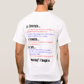 T-shirt Lois muettes (Dos)