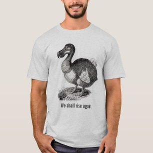 T-shirt L'oiseau de dronte se lèvera encore chemise