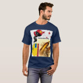 T-shirt L'Oiseau Du Paradis Représente Mon Pays (Devant entier)