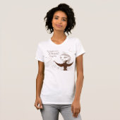 T-shirt l'oiseau tôt (Devant entier)