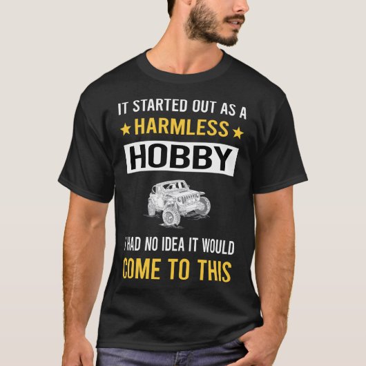 T-shirt Loisir Inoffensif Boue Mud Bogging (Devant)