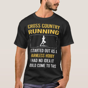 T-shirt Loisir Inoffensif Cross Country Running XC