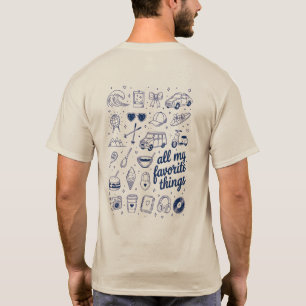 T-shirt Loisirs et esthétique de voyage rétro
