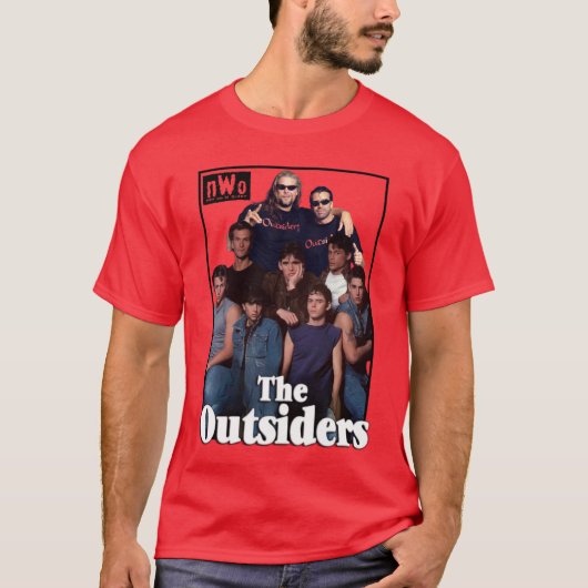 T-shirt Loisirs Rétro Les Extérieurs (Devant)