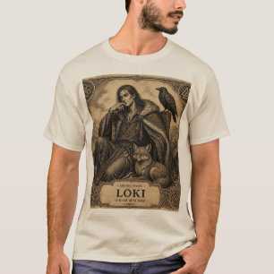 T-shirt Loki Dieu de la Malice Mythologie Nordique