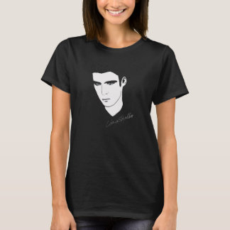 T-shirt Loki von Schallern, Portrait mit Unterschrift