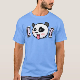 T-shirt LOL Cute Panda face