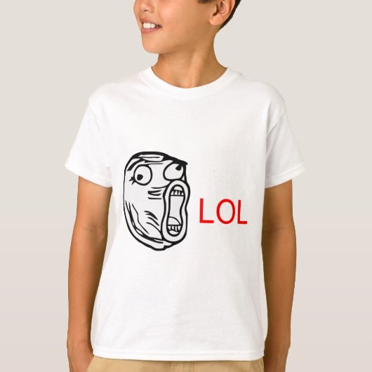 T-shirt LOL - meme (Devant)