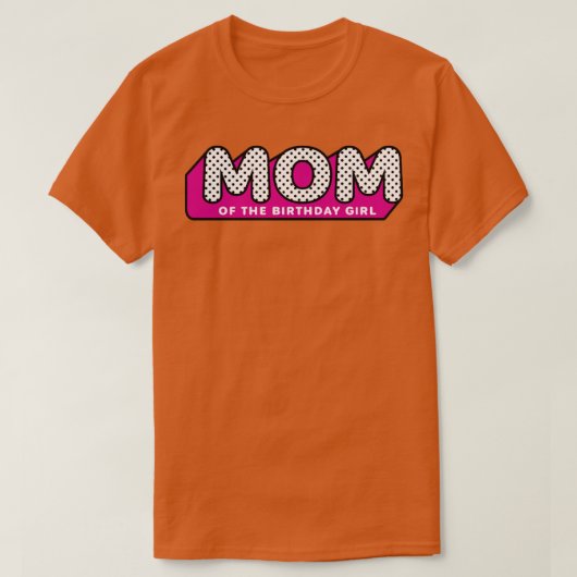 T-shirt LOL Surprise MOM de la fille d'anniversaire (Design devant)