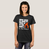 T-shirt Lol What Firewall Cysécurité Security Hacker Co (Devant entier)