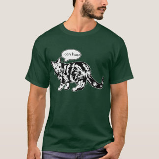 T-shirt lolcat - je peux a ?