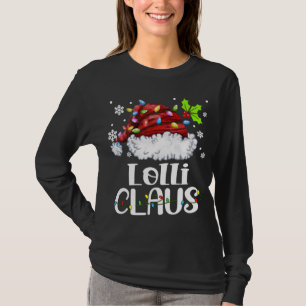 T-shirt Lolli Claus Santa Chaps Noël Lumière Noël