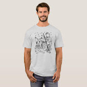 T-shirt Lollipop Man est en train de monter en bateau en u (Devant entier)