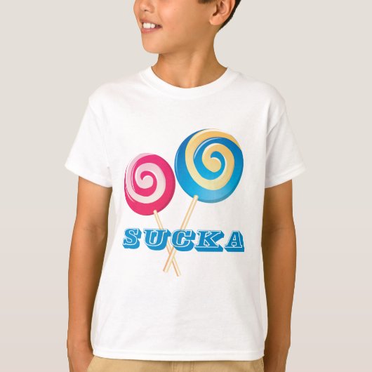 T-shirt Lollipop Sucka (Devant)