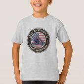 T-shirt Lolo pass route de moto Oregon (Devant)