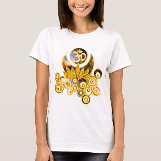 T-shirt L'OM Lotus (Devant)