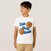 T-shirt L'OM Nom Nom, biscuits d'amour de Meme (Devant entier)