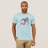 T-shirt L'OM peint à la main (Devant entier)