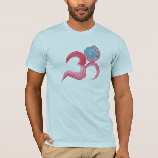 T-shirt L'OM peint à la main (Devant)
