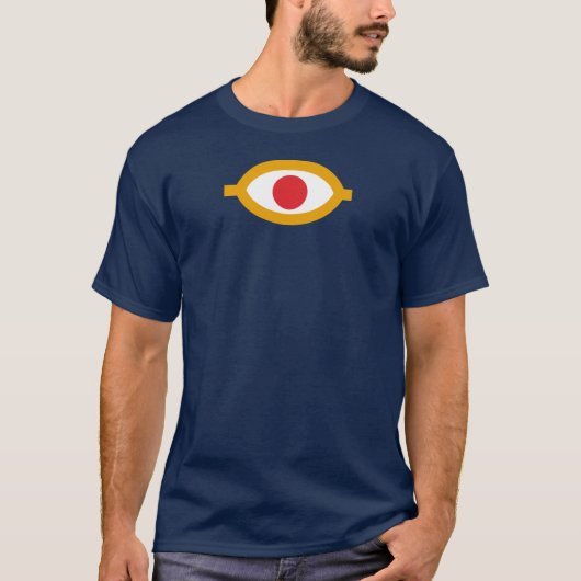 T-shirt L'OMAN l'oeil tout-voyant, iMAN de frère (Devant)
