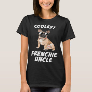T-shirt L'oncle de chien de chien de taureau français le p