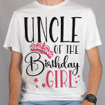 T-shirt L'oncle de l'équipe de filles d'anniversaire sur m<br><div class="desc">Vous cherchez une chemise d'anniversaire qui fera de votre fête une réussite? Ne cherchez pas plus loin que nos maillots d'équipe d'anniversaire assortis! Ces tee - shirts élégants sont parfaits pour toute fête d'anniversaire. Nos chemises assorties font un grand cadeau pour vos amis et votre famille, et peuvent être portées...</div>