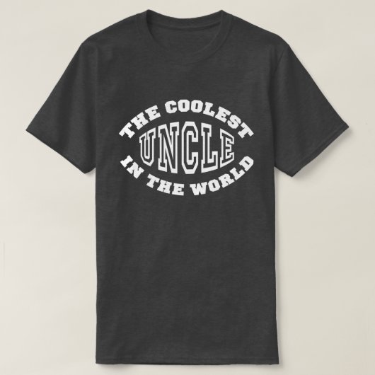 T-shirt L'oncle le plus frais (Design devant)