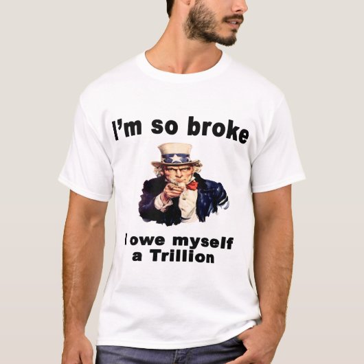 T-shirt L'Oncle Sam est s'est cassé (Devant)