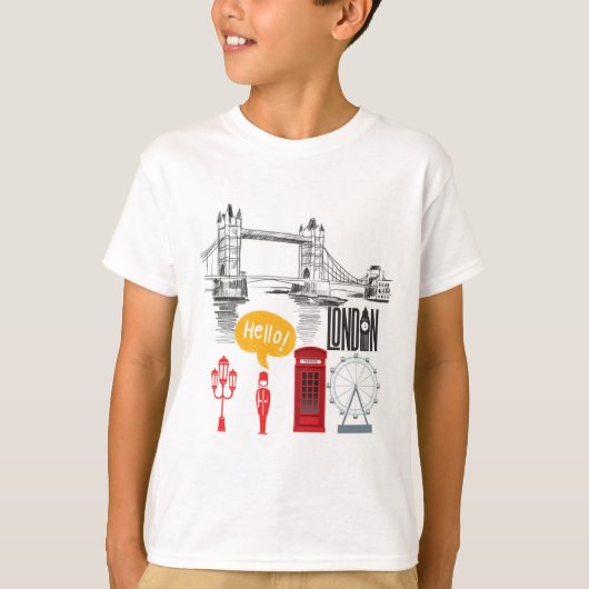 T-shirt London (Voorkant)