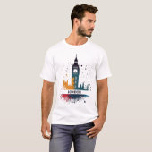 T-shirt London, Big ben (Devant entier)