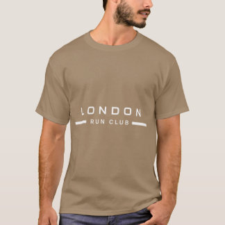 T-shirt London Run Club England Minimalist Style Design re