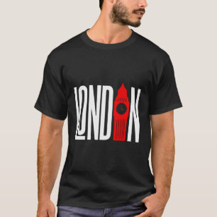 T-shirt London Vintage Souvenir Un cadeau britannique clas