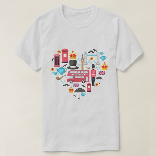 T-shirt Londres (Design devant)