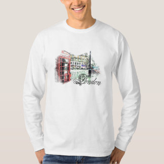 T-shirt Londres a illustré