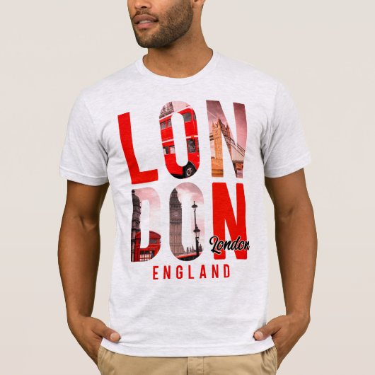T-shirt Londres Angleterre (Devant)