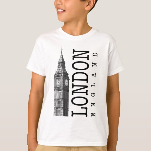T-shirt Londres Big Ben (Devant)
