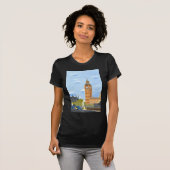 T-shirt Londres Big Ben (Devant entier)