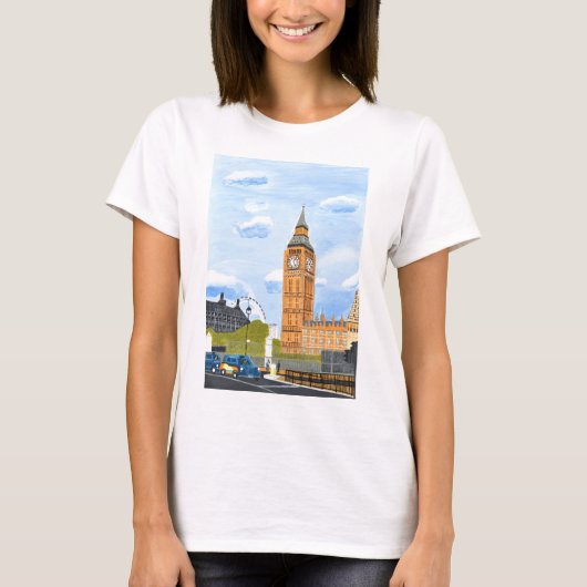T-shirt Londres Big Ben (Devant)