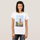 T-shirt Londres Big Ben (Devant entier)
