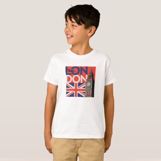 T-shirt Londres Big Ben | Angleterre (Devant entier)
