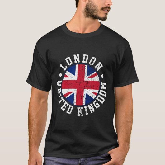 T-shirt Londres Royaume-Uni (Devant)