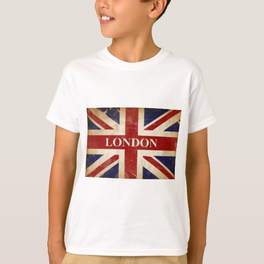 T-shirt Londres - Union Jack - amour Londres d'I (Devant)