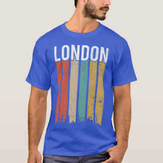 T-shirt Londres Vintage rétro