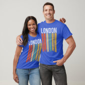 T-shirt Londres Vintage rétro (Unisexe)