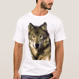 T-shirt Lone Grey Wolf Look - Motivation du leadership